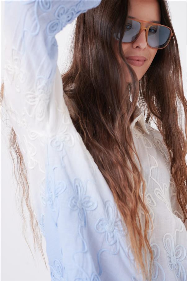 Camisa Zask Degrade Bordada